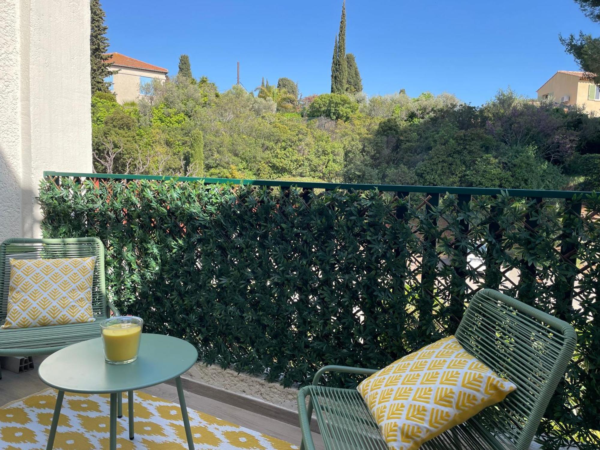 Studio 110 Grande Terrasse Proche Mer Bandol Eksteriør bilde