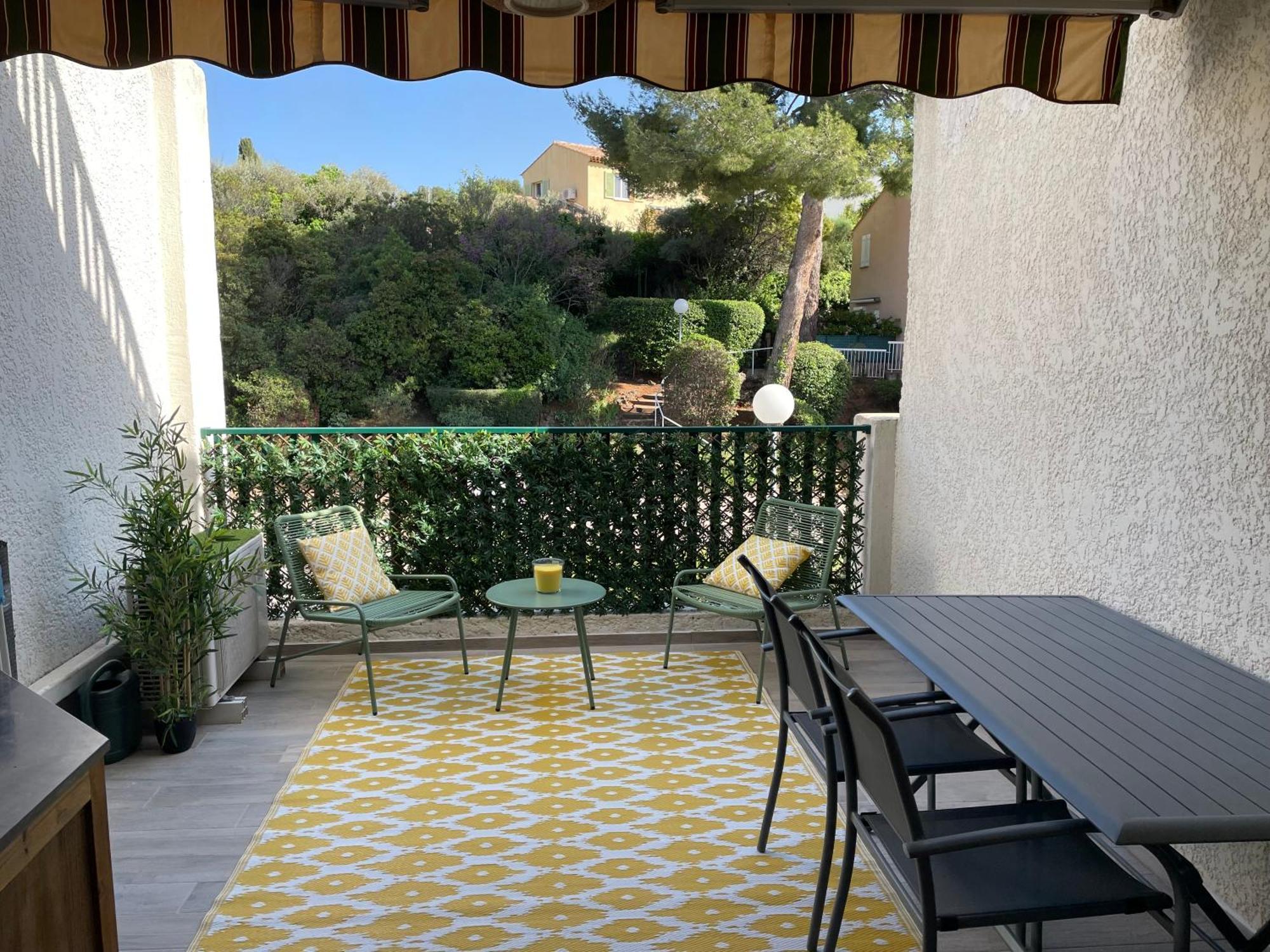 Studio 110 Grande Terrasse Proche Mer Bandol Eksteriør bilde